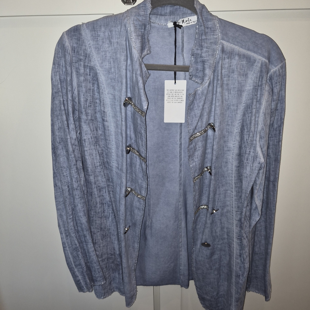 Stylish Blue Women's Jacket